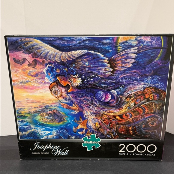 Buffalo Games Josephine Wall Queen of the Night 2000 Piece Jigsaw Puzzle- NEW - Picture 1 of 3